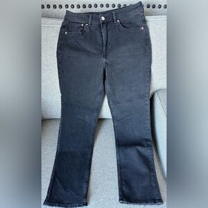 LIKE NEW - H&M black denim jeans